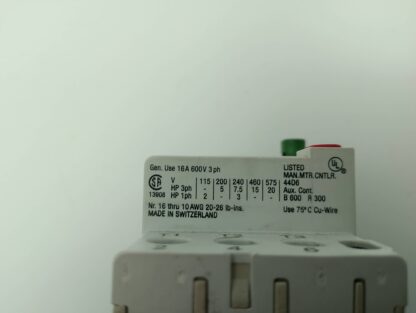 AB Allen Bradley CAT 140-MN-0630 4,0 – 6,3A motorschutzschalter – Bild 3