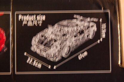 Mould King 13121 Technik Auto für Koenigsegg-One:1, 1:10 Groß Auto Modellbausatz, 3021 Teile MOC Klemmbausteine, statische Version - Image 5