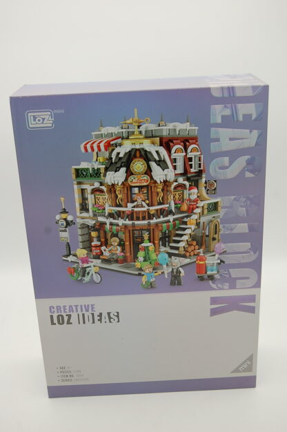 LOZ Mini Blocks 1054 Christmas Coffee Shop 2506 Klemmbausteine