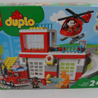 LEGO DUPLO 10970 Feuerwehrwache mit Hubschrauber und Feuerwehrauto