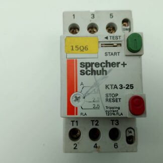 Sprecher + Schuh KTA3-25 1,6 - 2,5A Motorschutzschalter + KT3-25-PE 1-10