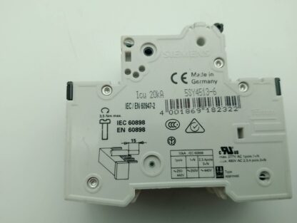 Siemens 5SY4513-6  MCB B13~230V Sicherungsautomat - Image 2