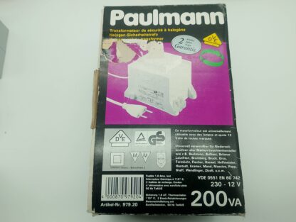 Paulmann LTD 200 Sicherheitstransformator Eingang 230V, Ausgang11,5V/16,6A