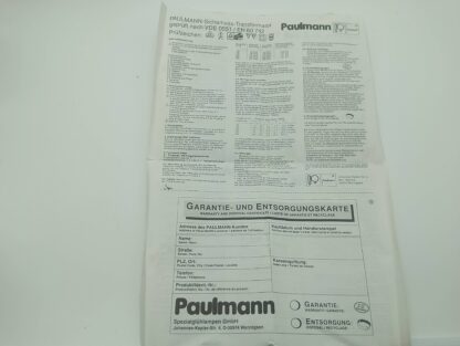 Paulmann LTD 200 Sicherheitstransformator Eingang 230V, Ausgang11,5V/16,6A – Bild 5